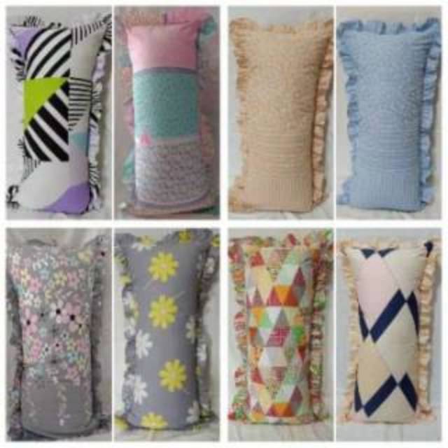 BANTAL CINTA 50x100 + SARUNG BANTAL CINTA RUMBAI KATUN STAR