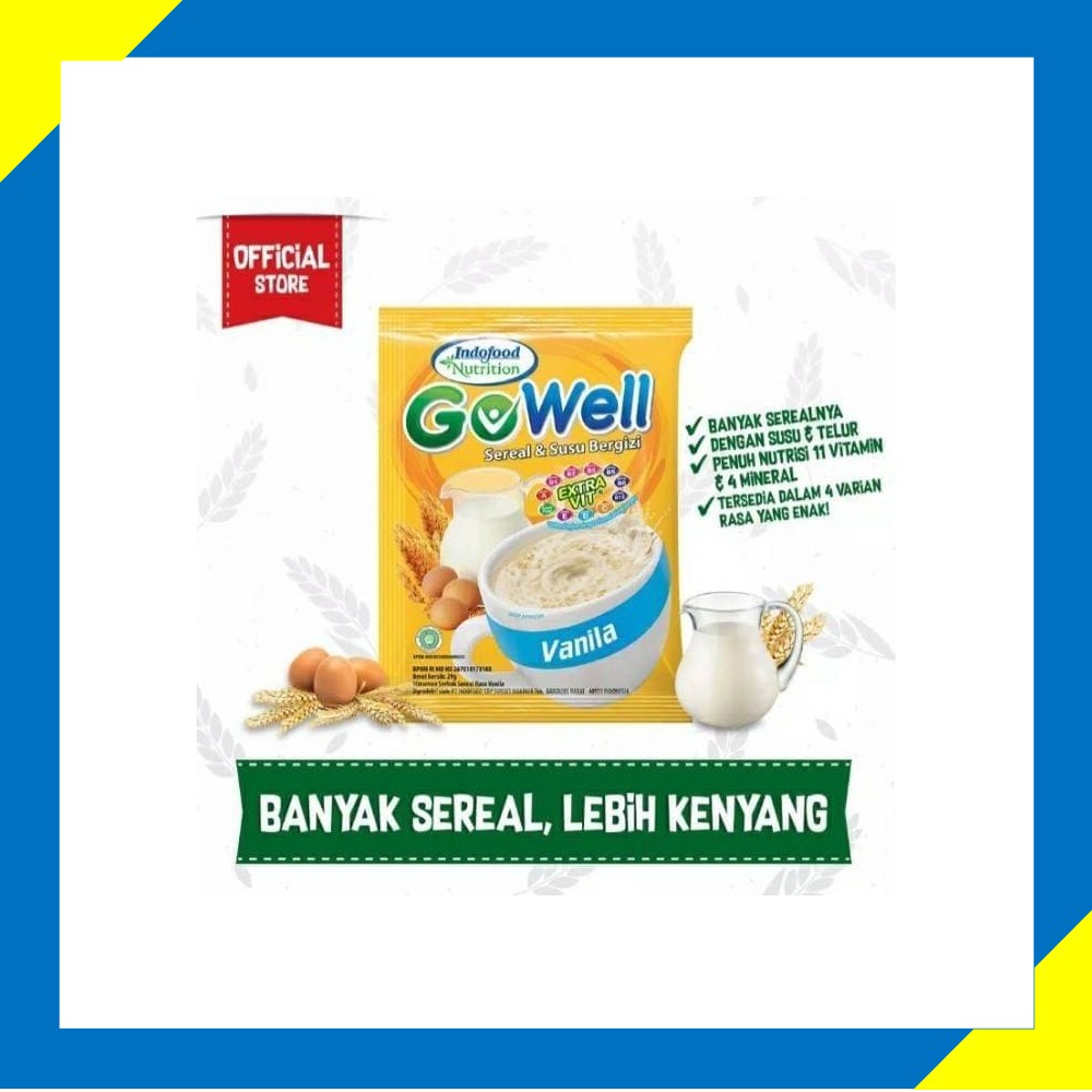

GOWEL VANILA 10pc / GOWEL SEREAL GANDUM / SEREAL GANDUM / GOWEL