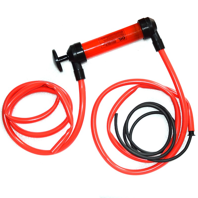 Pompa Tangan Transfer Oli Bensin Mobil Oil Extractor Sucker Pump - NC01 - Red