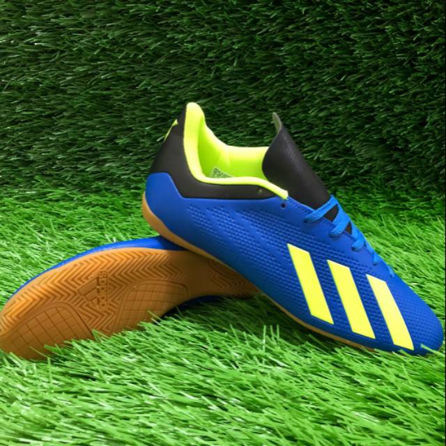 Sepatu Futsal Adidas X 18.3 Next Gen Blue BNIB