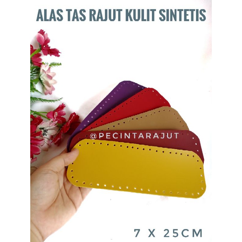 ALAS TAS RAJUT ALAS TAS KULIT SINTETIS