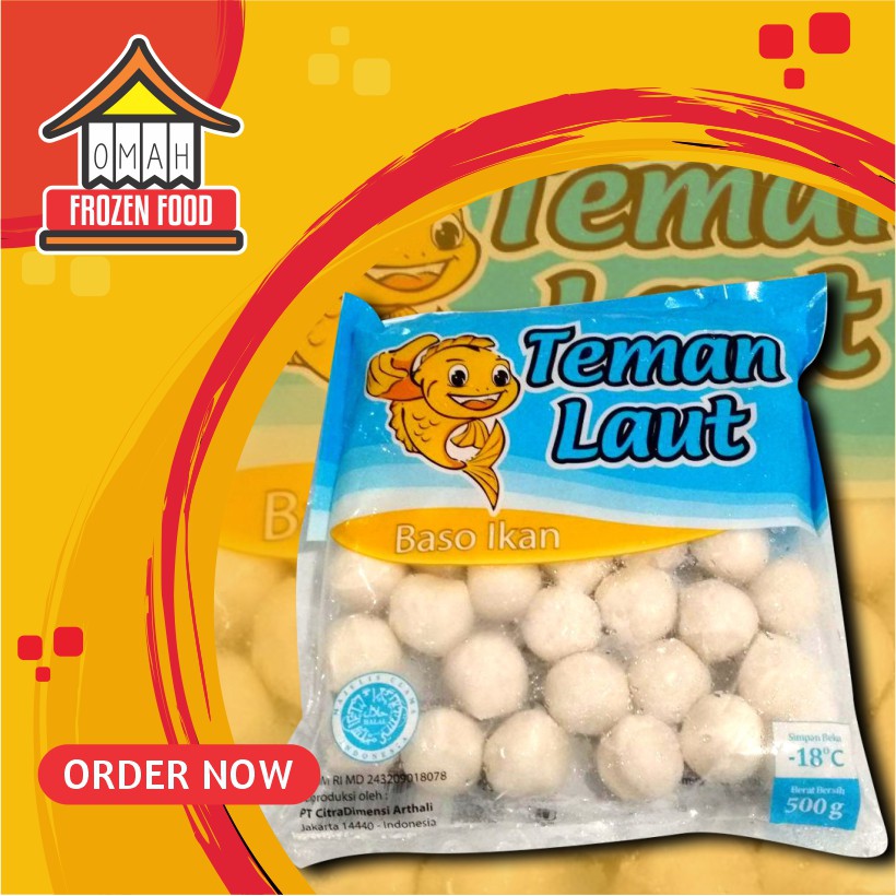 

Teman Laut Bakso Ikan 500gr (NON COD DILUAR KOTA JATENG)