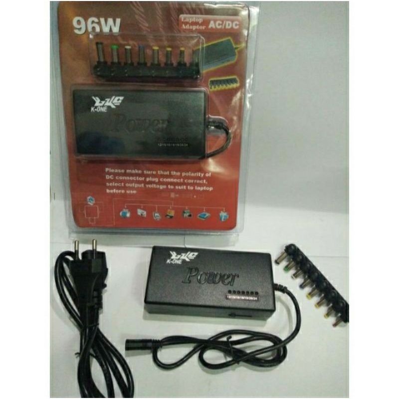 Adaptor Universal 96W / adaptor universal laptop/ adaptor universal 96