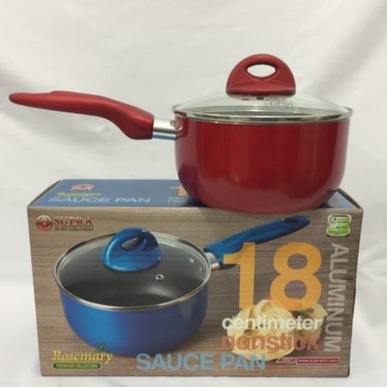 SUPRA Rosemary Sauce Pan 18cm/Panci Mie SUPRA