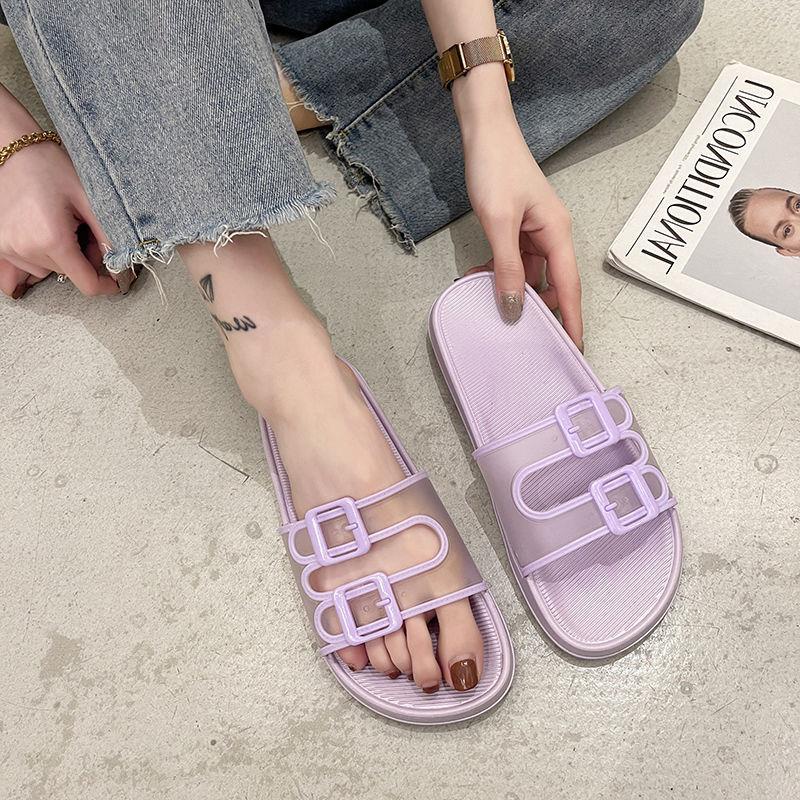 GO! SW637 Sandal Wanita Karet Jelly Belance Wanita Import sendal Slop EVA Empuk Anti Licin cod