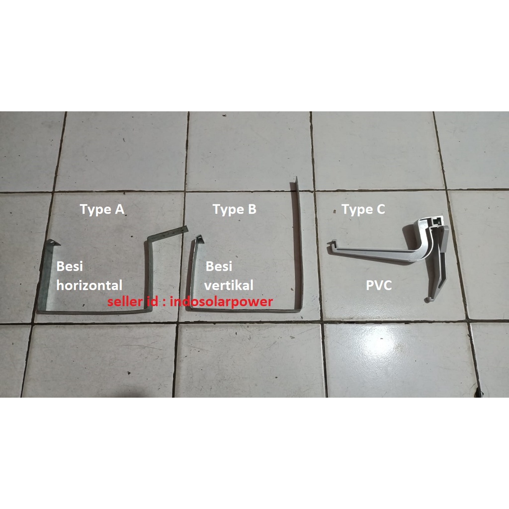 LANGGENG SG-140 Gantungan holder bracket klem clamp talang PVC kotak SG 140 4&quot; 4 inch 4inch