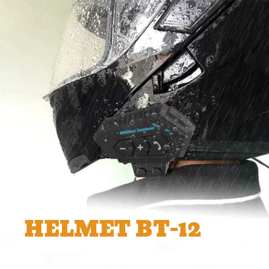 Headset Helm Bluetooth Headphone Helm Bluetooth Headset Helmet Headset Bluetooth Helm Motor-8