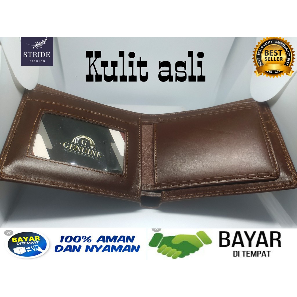 Dompet Pria Kulit Asli Original Model Terbaru