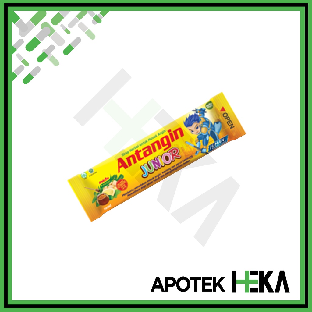 Antangin Junior Syrup Strip isi 1 - Sirup Masuk Angin Anak (SEMARANG)