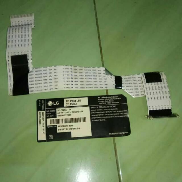 Flexible Fleksibel TCon LG 32LF520A