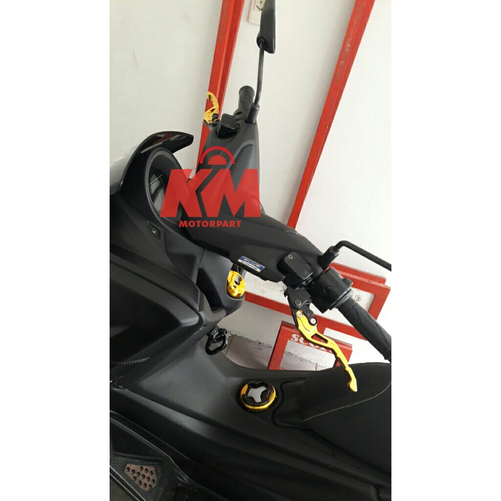 Handle Rem NMax N Max 2015 2016 2017 2018 2019 2020 Yamaha Handle Variasi Gold Merah Silver