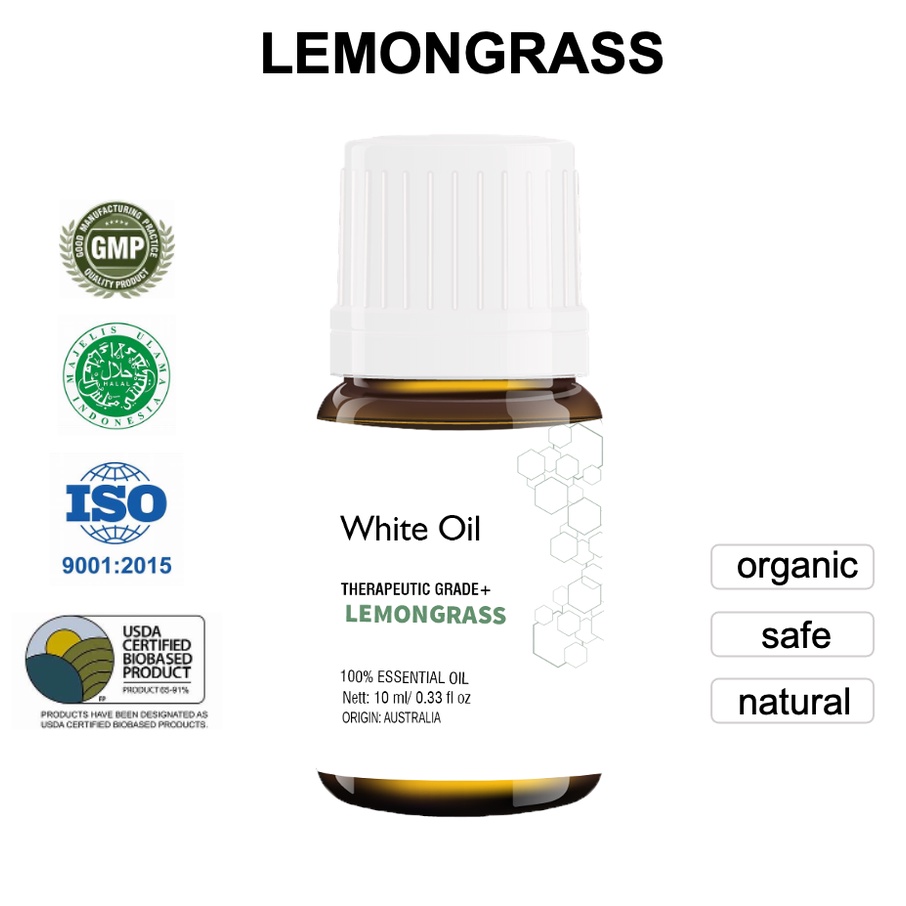 Lemongrass Essential Oil Aromaterapi By White Essential