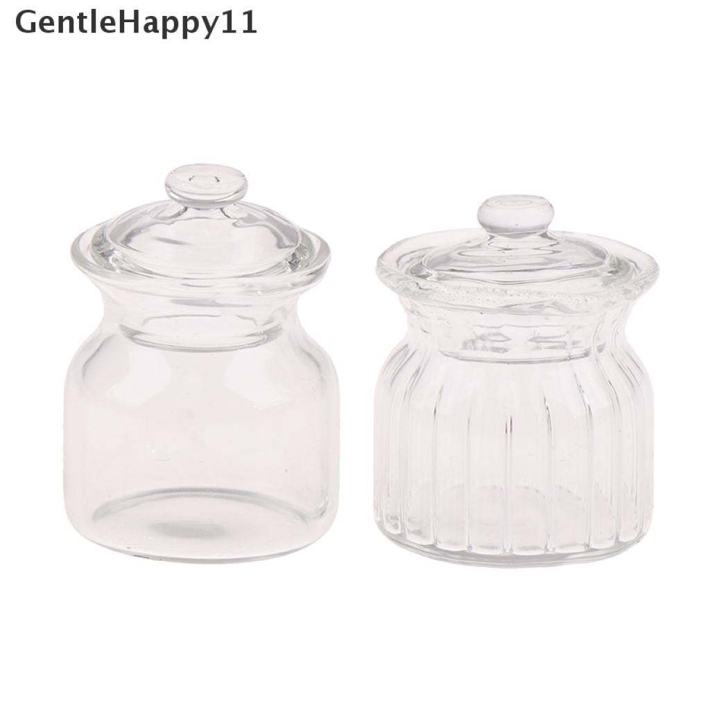 Gentlehappy Mainan Miniatur Toples Permen Skala 1: 12 Untuk Dekorasi Rumah Boneka