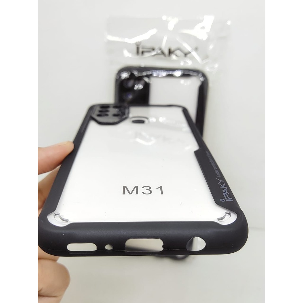 Anti Shock Samsung M31 M315F 6.4 inch Acrylic Clear Case Mika Drop Resistan