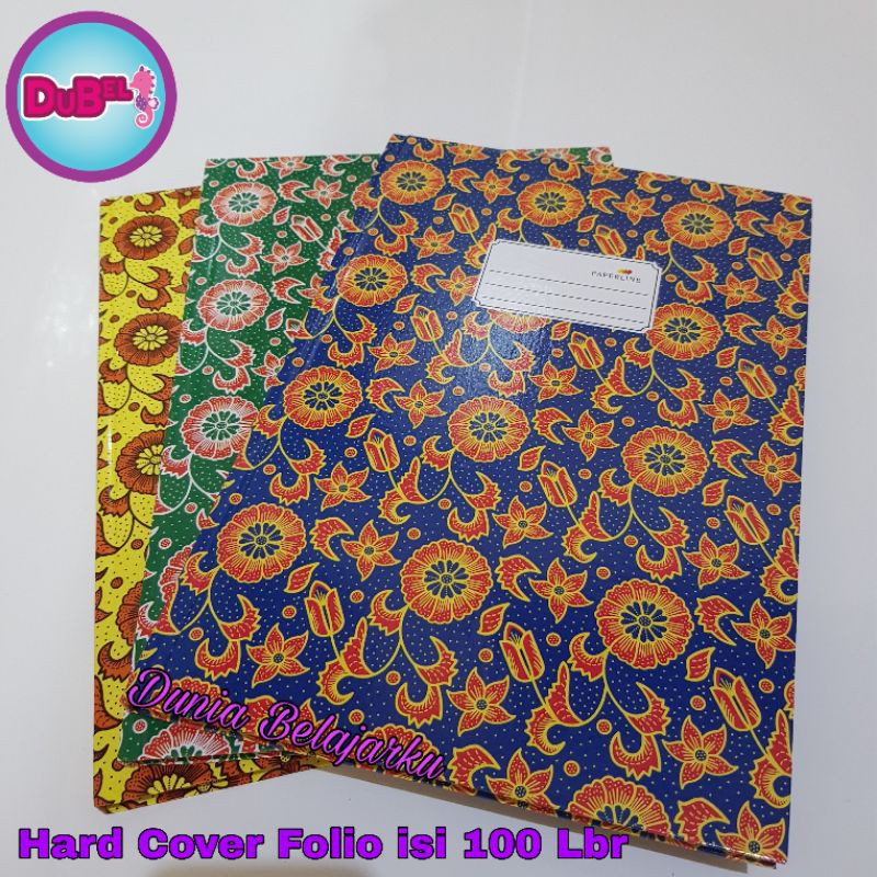 

Hard Cover Folio isi 100 200 Lembar Paperline / Buku Folio isi 100