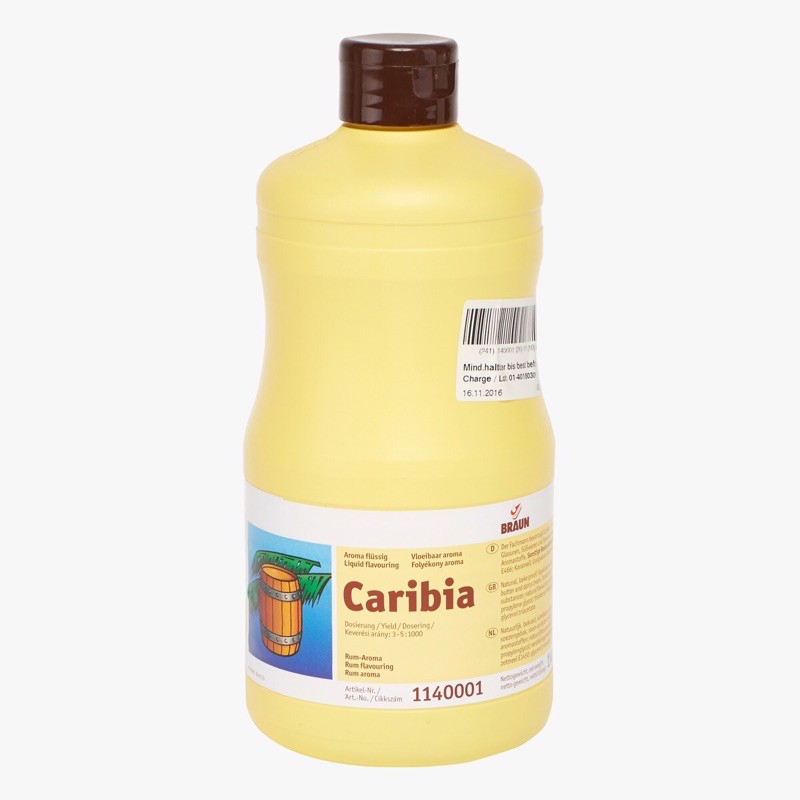 Braun Caribia Rhum Essence Flavour 1kg / perisa rum bakar 1 kg
