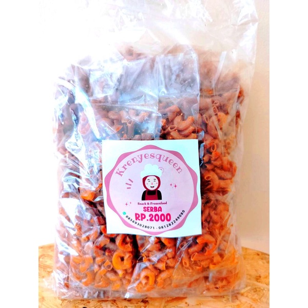 

CEMILAN MAKARONI PEDAS 1 PACK ISI 25 MURAH