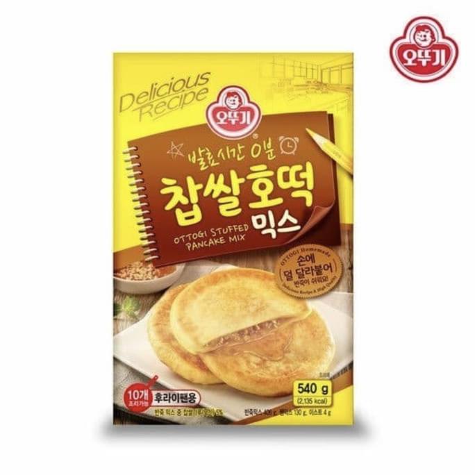 

TEPUNG PANCAKE HOTTEOK KOREA INSTANT FLOUR HOTEOK Ottogi Hotteok Mix