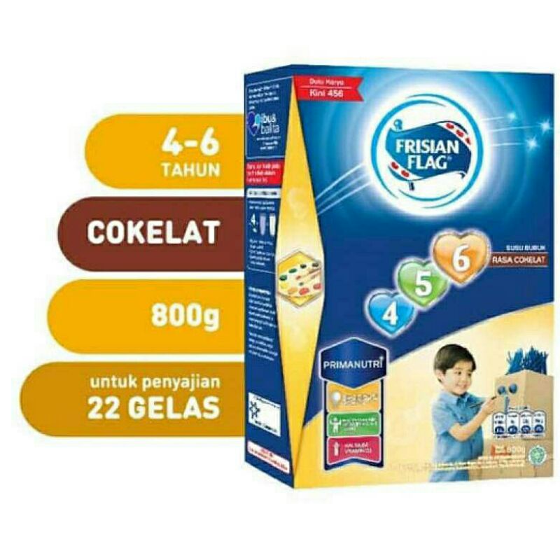 Frisian flag 456 Coklat 800gr