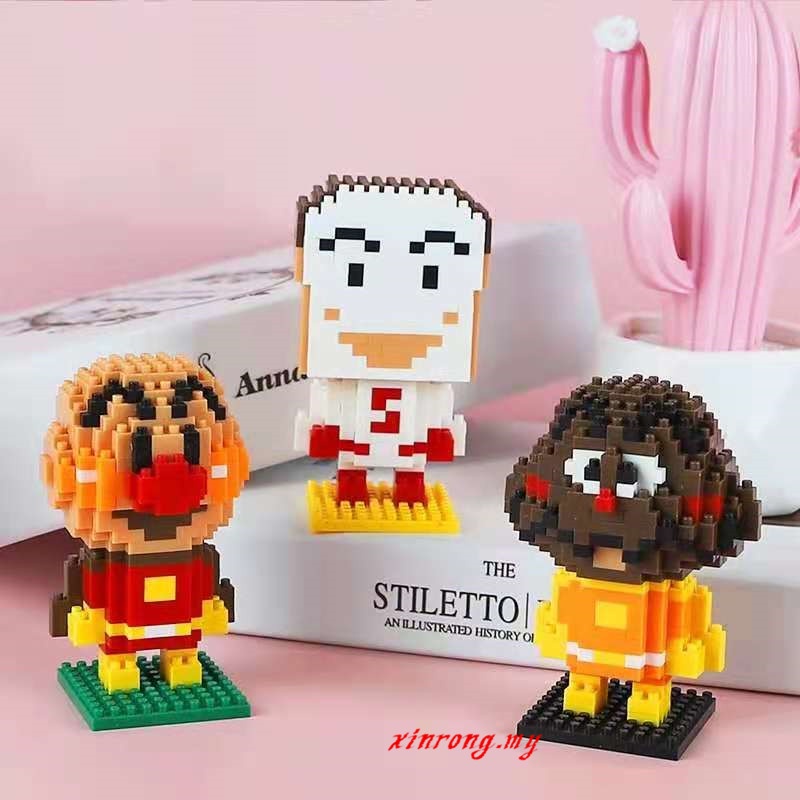 Mainan Lego Nano Block Mini Bentuk Kartun SpongeBob