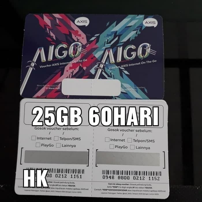 VOUCHER AXIS 25GB 60HARI