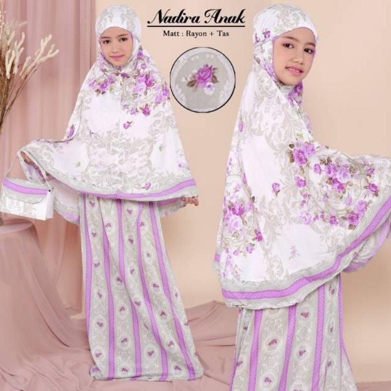 Mukena Katun Rayon Anak Nadira