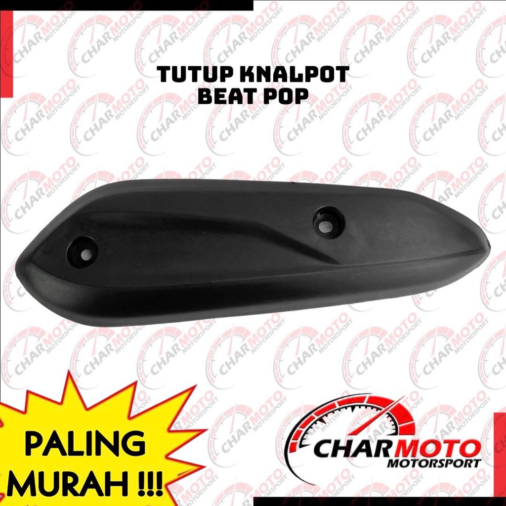 Cover Tutup Knalpot Premium Beat Variasi Carbulator, ESP, FI 2015, FI 2017, FI 2020, Pop PNP - Charmoto