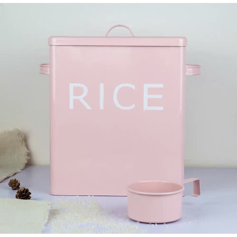 Rice box pink 10kg