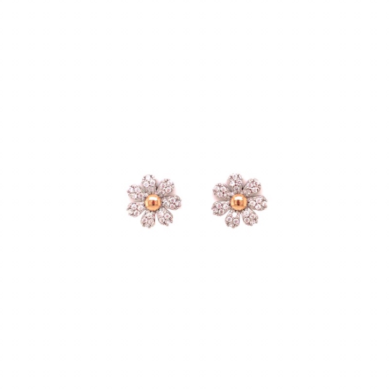 Sandra Dewi Gold Daisy Flower Earing-Anting EA200274