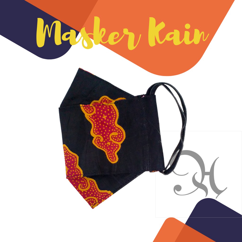 Masker Kain Aikenda / Masker Kain 3D / Masker Kain KF94 / Masker Kain Murah / Masker Kain Batik / Ma