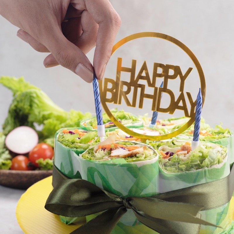 

BIRTHDAY WRAP SALAD