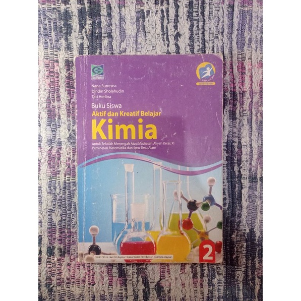 Buku Kimia Kelas 11 SMA/MA Grafindo kurikulum 2013 revisi (bekas)