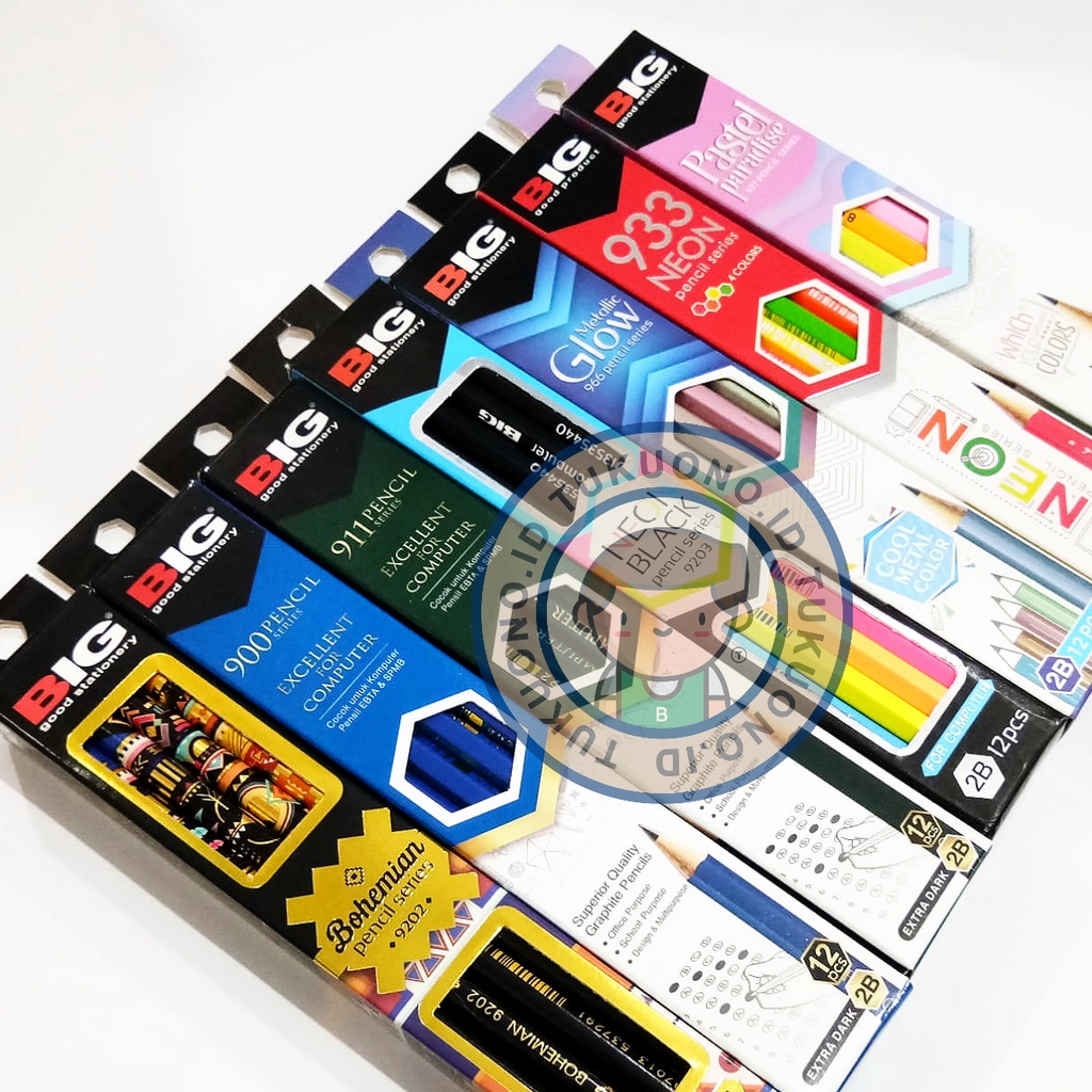 

(1 PACK) BIG Pensil 2B