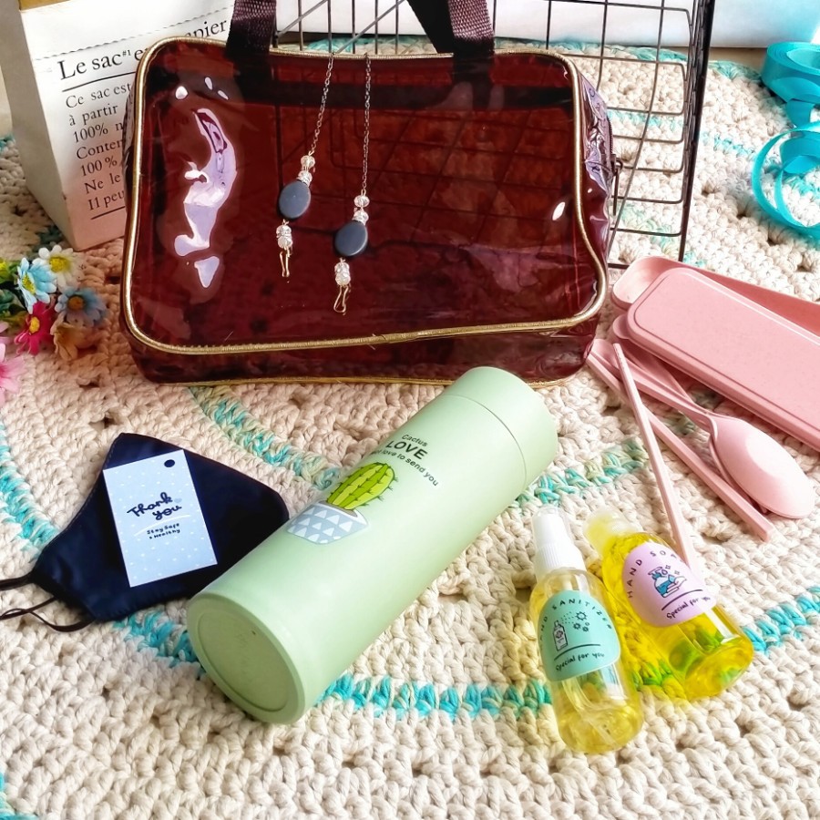 Hampers New Normal Kit Gift Souvenir Super Lengkap/souvenir/kado ulang tahun/GIVE/graduation