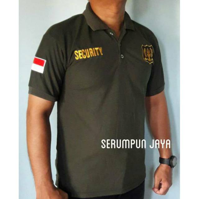 KAOS SECURITY HIJAU ARMY - KAOS KERAH SECURITY HIJAU ARMY - POLO SECURITY HIJAU ARMY