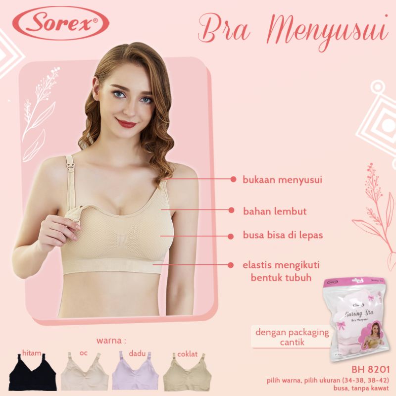 Bra menyusui sorex 8201