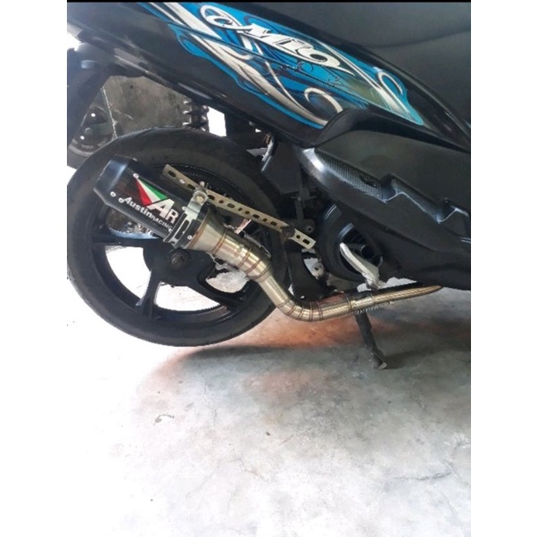 Knalpot austin racing nmax  mio beat fi vario 125 150 aerox 155 pcx adv 150 mio sporty kenalpot-3