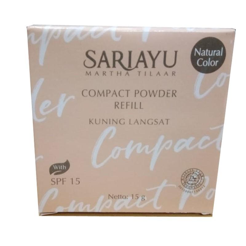 REFILL Sariayu Compact Powder SPF 15 / Bedak Padat / Compact Powder / Sariayu