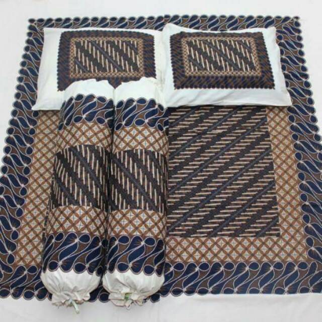 Sprei / Seprei Batik Pekalongan Motif Liris / Parang uk. 180x200