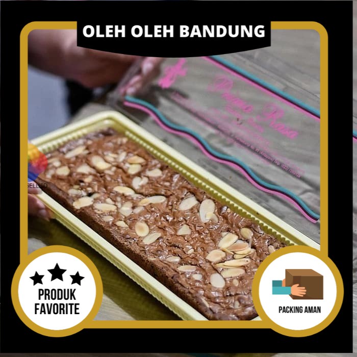 

Prima Rasa - Brownies Panggang - Oleh Oleh Kue Bandung