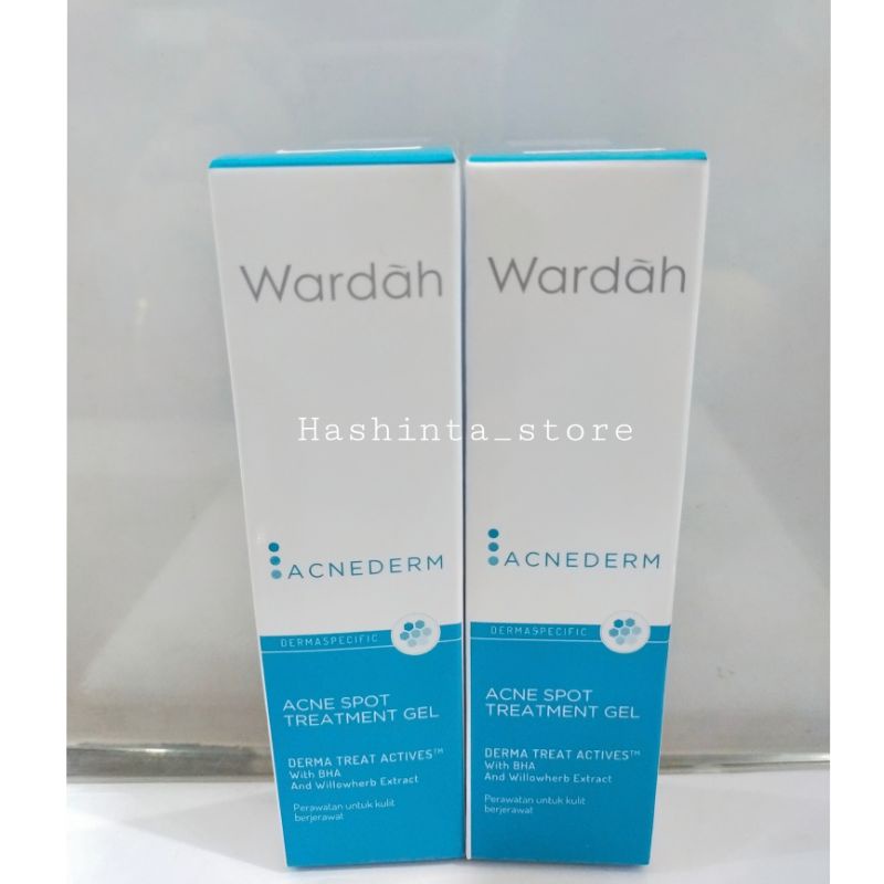 WARDAH Acnederm Acne Spot Treatment Gel 15 ml - Totol Jerawat