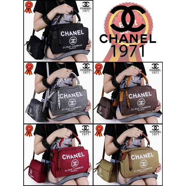 Chanel 31Rue Cambon 2in1 Bag 1971