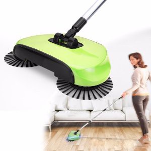 Jual Alat Pembersih Lantai Otomatis Sweep Drag All in One   Hijau Murah