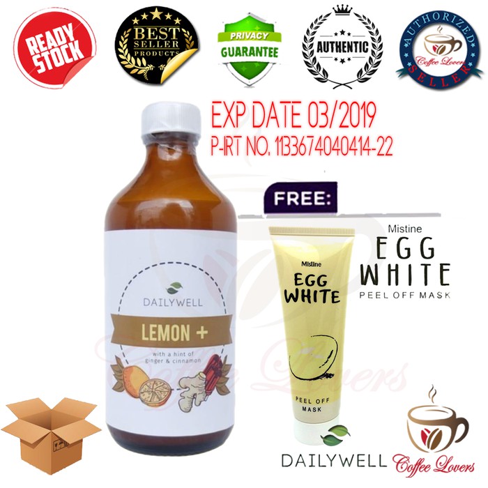 

DAILYWELL LEMON GINGER CINNAMON DIET DETOX