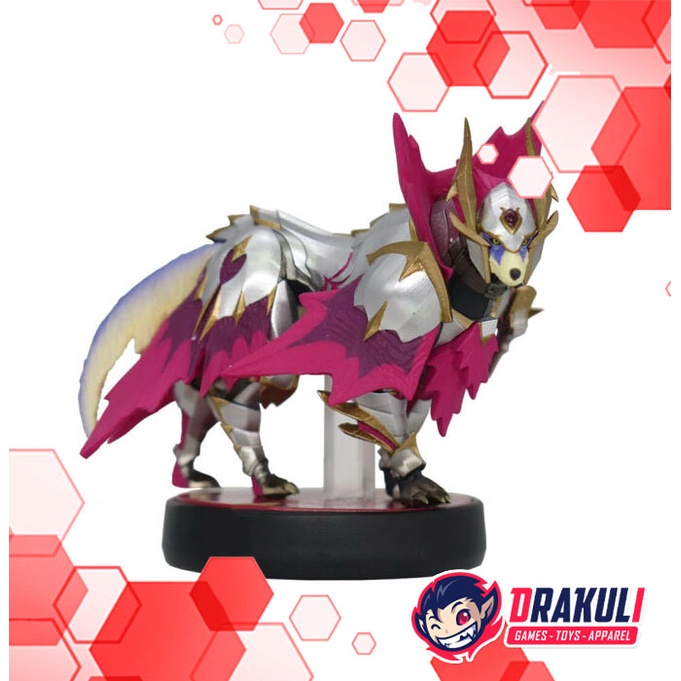 Acc Amiibo Monster Hunter Rise Sunbreak - Malzeno Palmute Dog