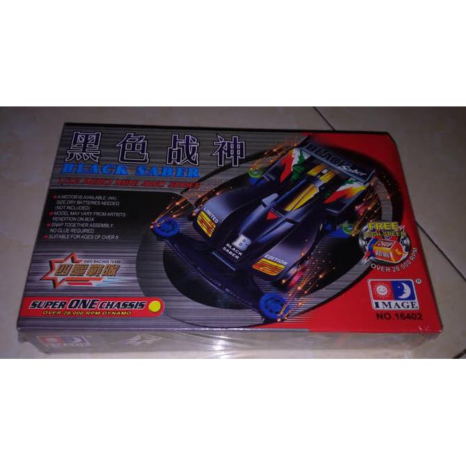 Tamiya Image Mini 4Wd Let'S Go Series Black Saber