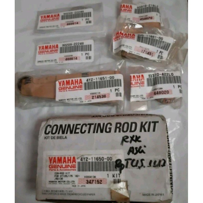 Stang seher 4y2 ori japan rx king connecting rod kit ori rx king