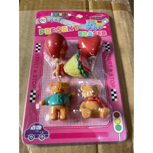 

Penghapus pensil bentuk bear party satuan