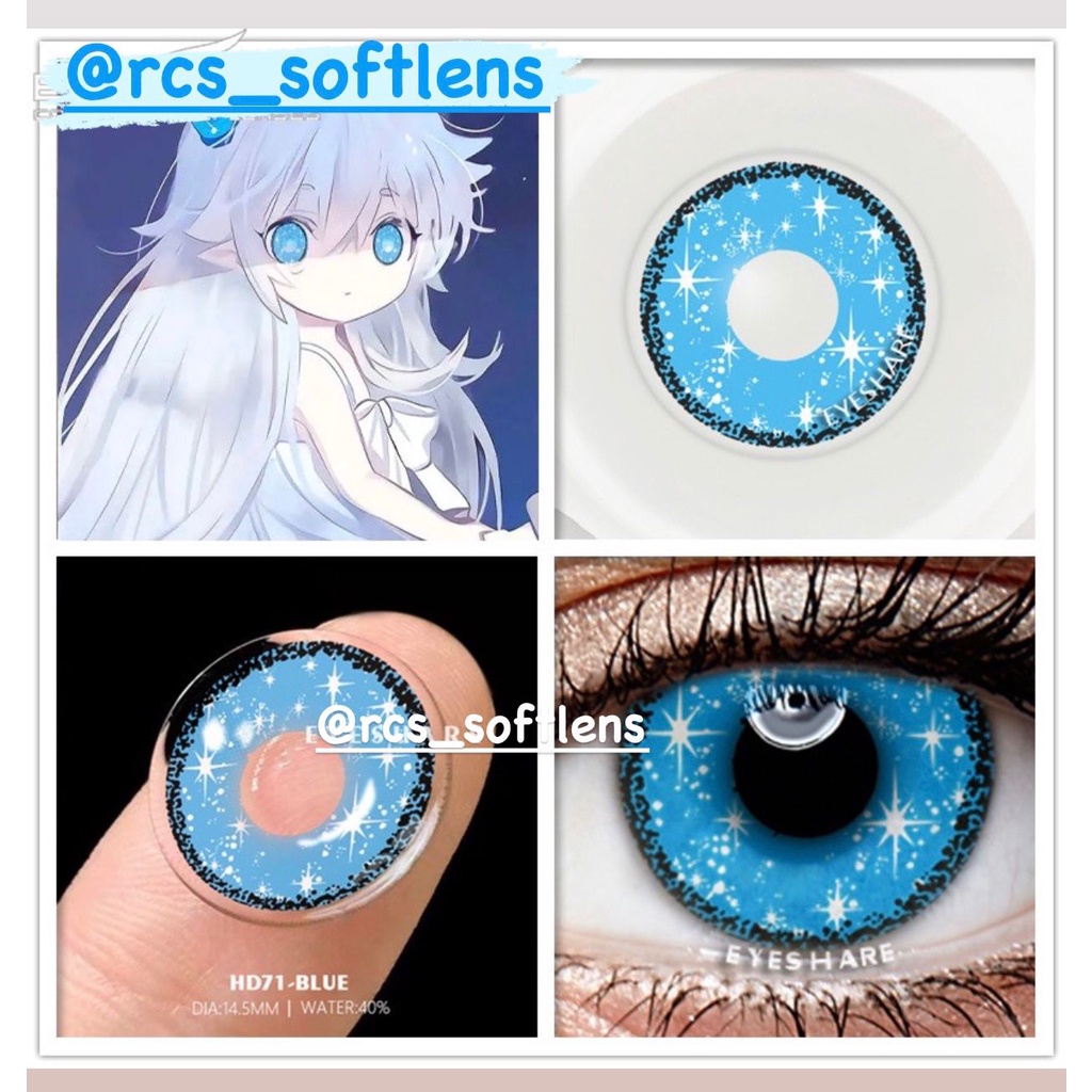 RCS ✅ Softlens cosplay Softlens halloween softlens merah biru hijau Bella series 02