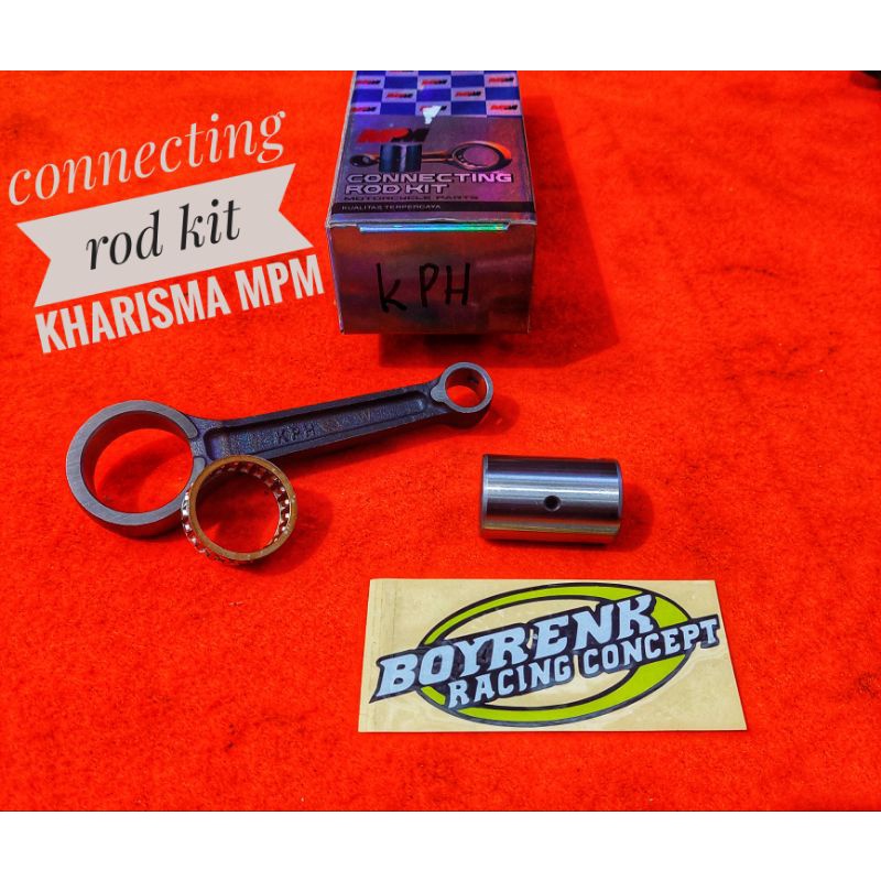 STANG SEHER CONROD KIT CONROD KIT SET KHARISMA(KPH)MPM - BOYRENK RACING